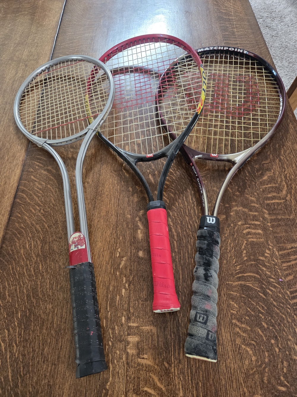 Vintage Wilson Tennis Racket - Picture 5 of 16